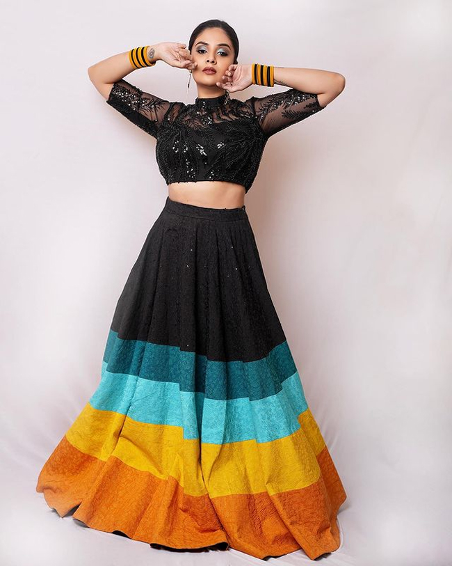 Staggering Clicks Of Stunning Sreemukhi